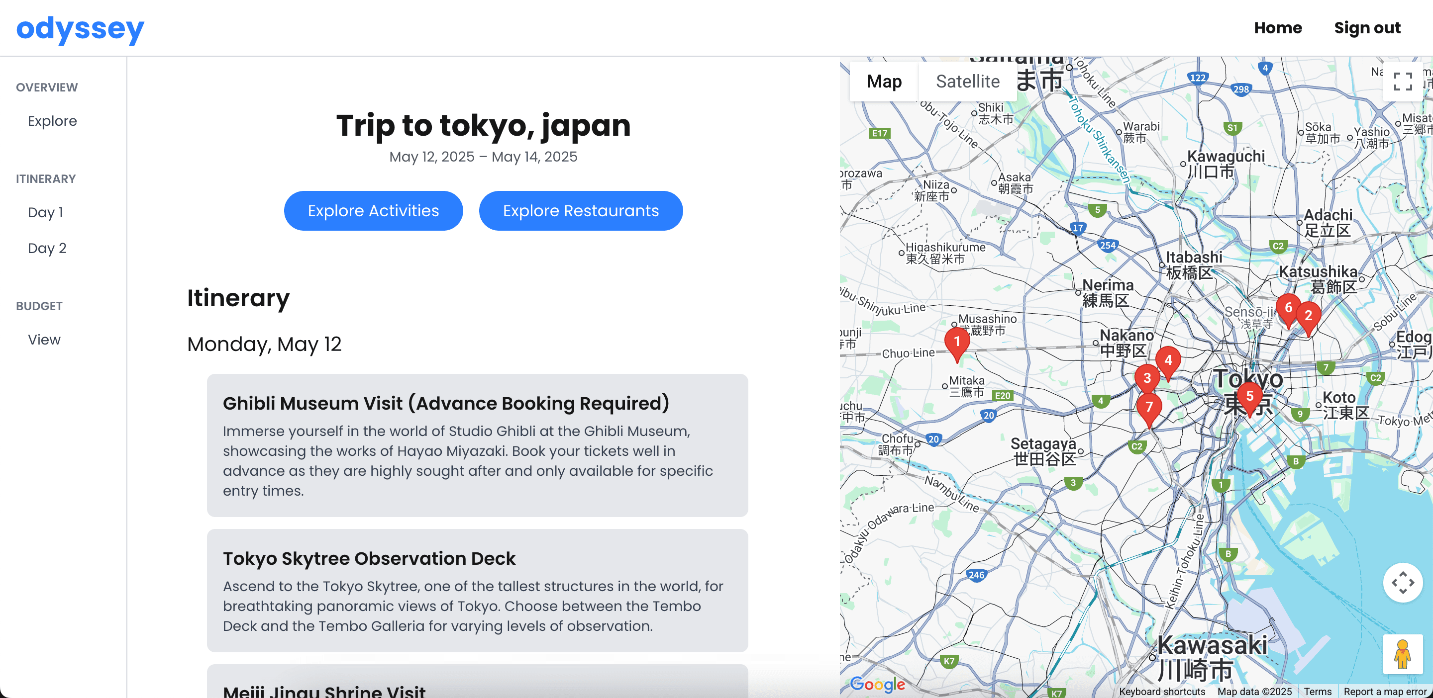 Odyssey Tokyo Trip